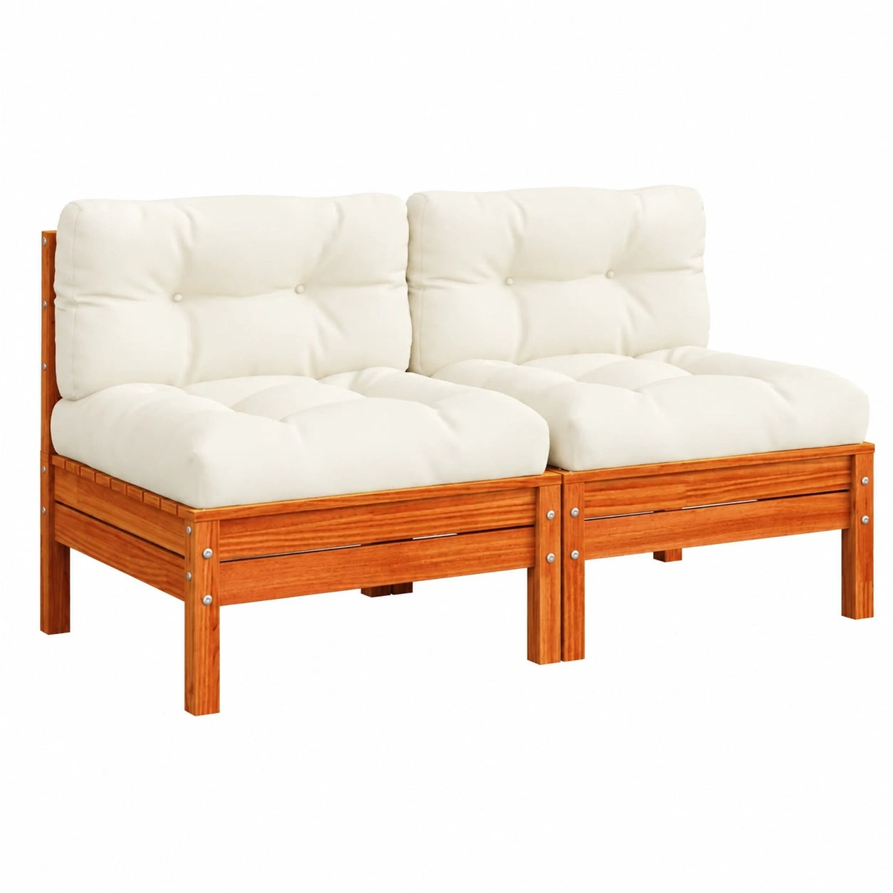 Sofa – modular, aus Kiefernholz, für Garten