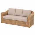 Gartensofa – 3-Sitzer, wasserabweisend, aus Stoff