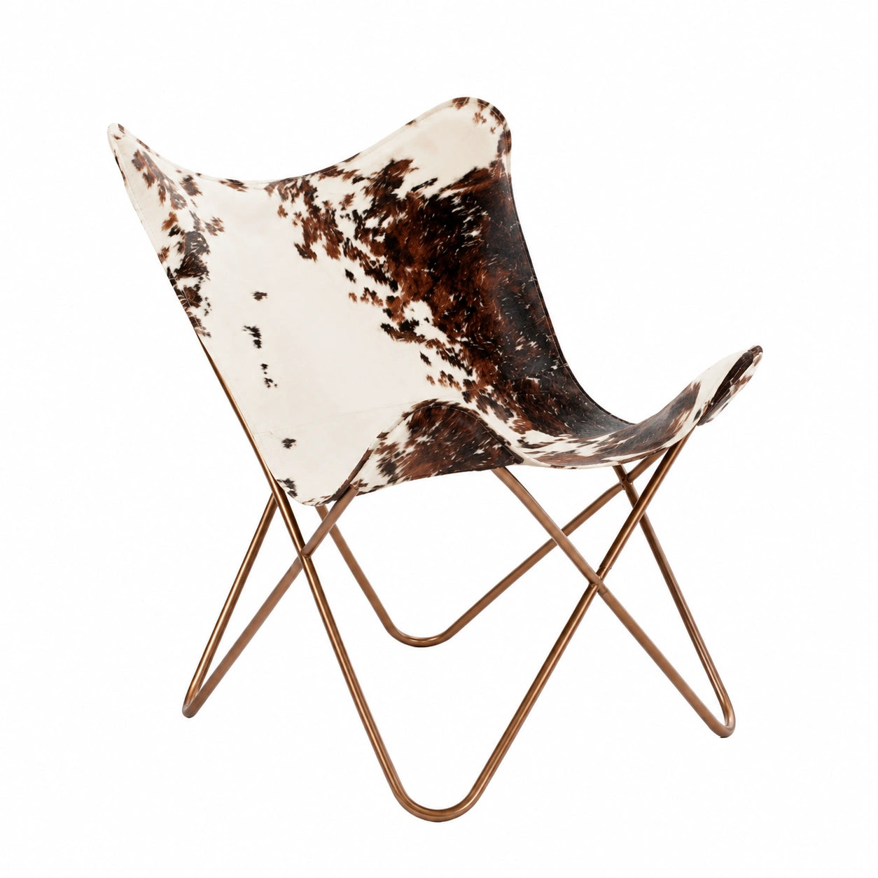 Sessel – 74 × 66 × 90 cm, mit LED-Beleuchtung, Braun, für Wohnzimmer und Büro